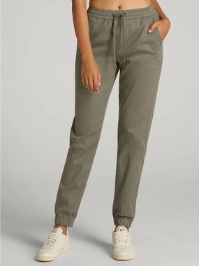 NWT American Tall Twill Jogger Pants - Olive Green Medium Tall